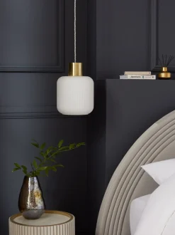 Lampenkappen|Verlichting|Next Ryker Easy Fit Light Shade Koperkleurig