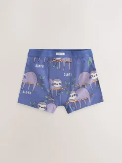 Multipacks|Ondergoed*Next - Set van 5 boxershorts met zachte tailleband (1,5-16 jr) Safaridieren