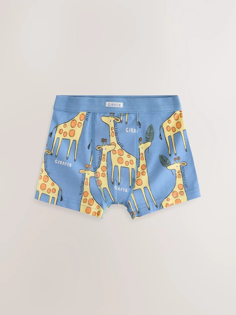 Multipacks|Ondergoed*Next - Set van 5 boxershorts met zachte tailleband (1,5-16 jr) Safaridieren