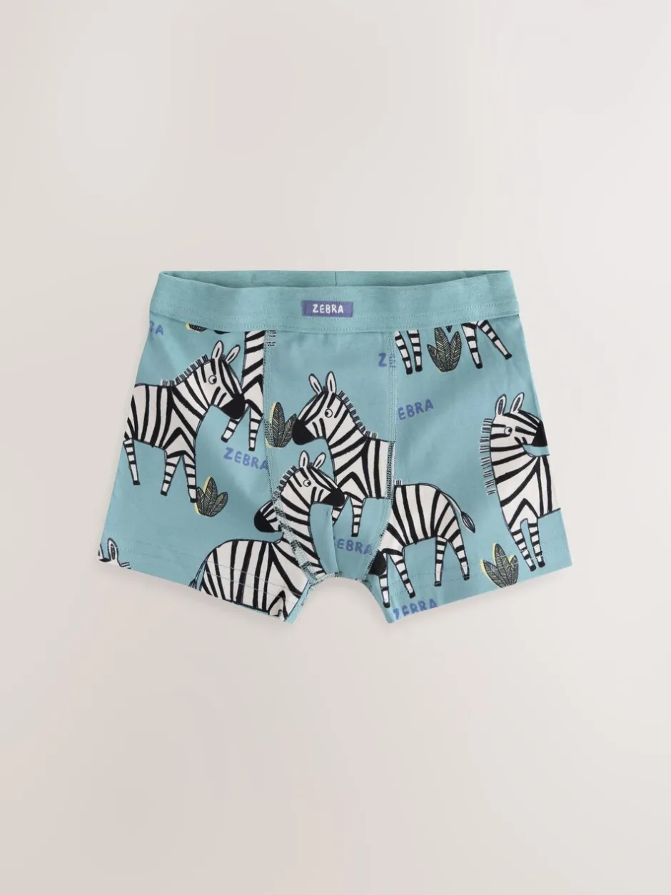 Multipacks|Ondergoed*Next - Set van 5 boxershorts met zachte tailleband (1,5-16 jr) Safaridieren