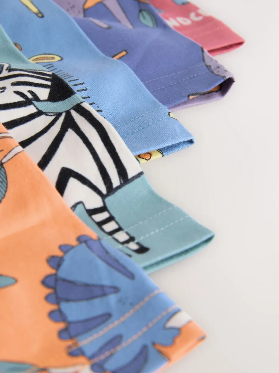 Multipacks|Ondergoed*Next - Set van 5 boxershorts met zachte tailleband (1,5-16 jr) Safaridieren