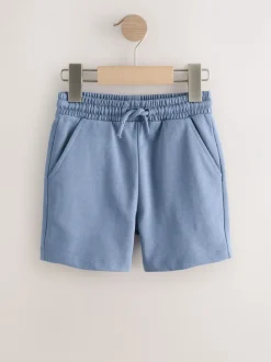 Shorts|Shorts|Next - Verpakking van 3 jersey shorts (3mnd -7jr) Sage Green Blue And Grey