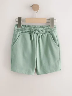 Shorts|Shorts|Next - Verpakking van 3 jersey shorts (3mnd -7jr) Sage Green Blue And Grey