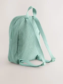 Tassen|Tassen*Next Saliegroen corduroy - Kleine rugzak