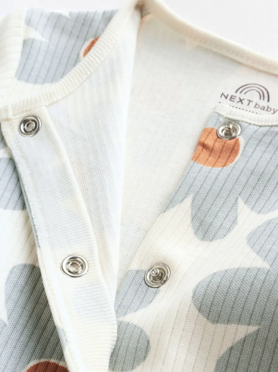 Multipacks|Babypakjes En Babypyjama's*Next Saliegroen gebloemd - Verpakking van 5 babypyjama's (0 mnd-2 jr)