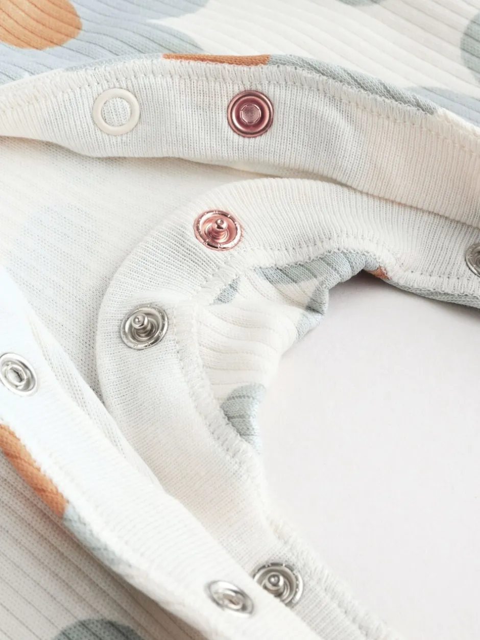 Multipacks|Babypakjes En Babypyjama's*Next Saliegroen gebloemd - Verpakking van 5 babypyjama's (0 mnd-2 jr)