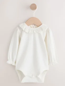 Rompertjes En Tuinbroeken|Sets En Combisets|Next Saliegroen met borduursel - 2 -delige Baby Set van Bodysuit met Lange mouwen en corduroy bretelbroeken (0mnd -3jr)
