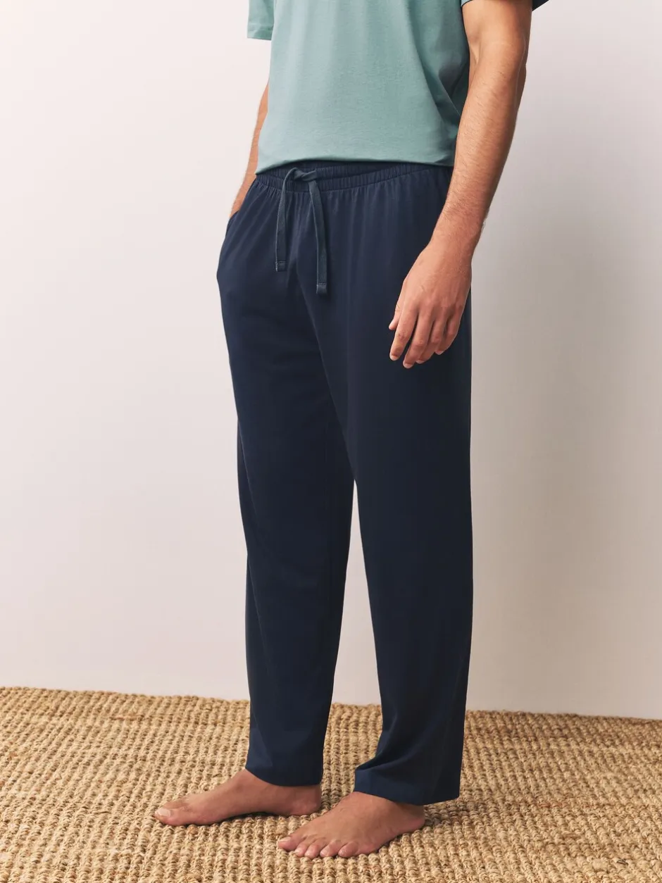 Pyjama's|Next Saliegroen/leisteengrijs - Set van 2 jersey open lange pyjamaset