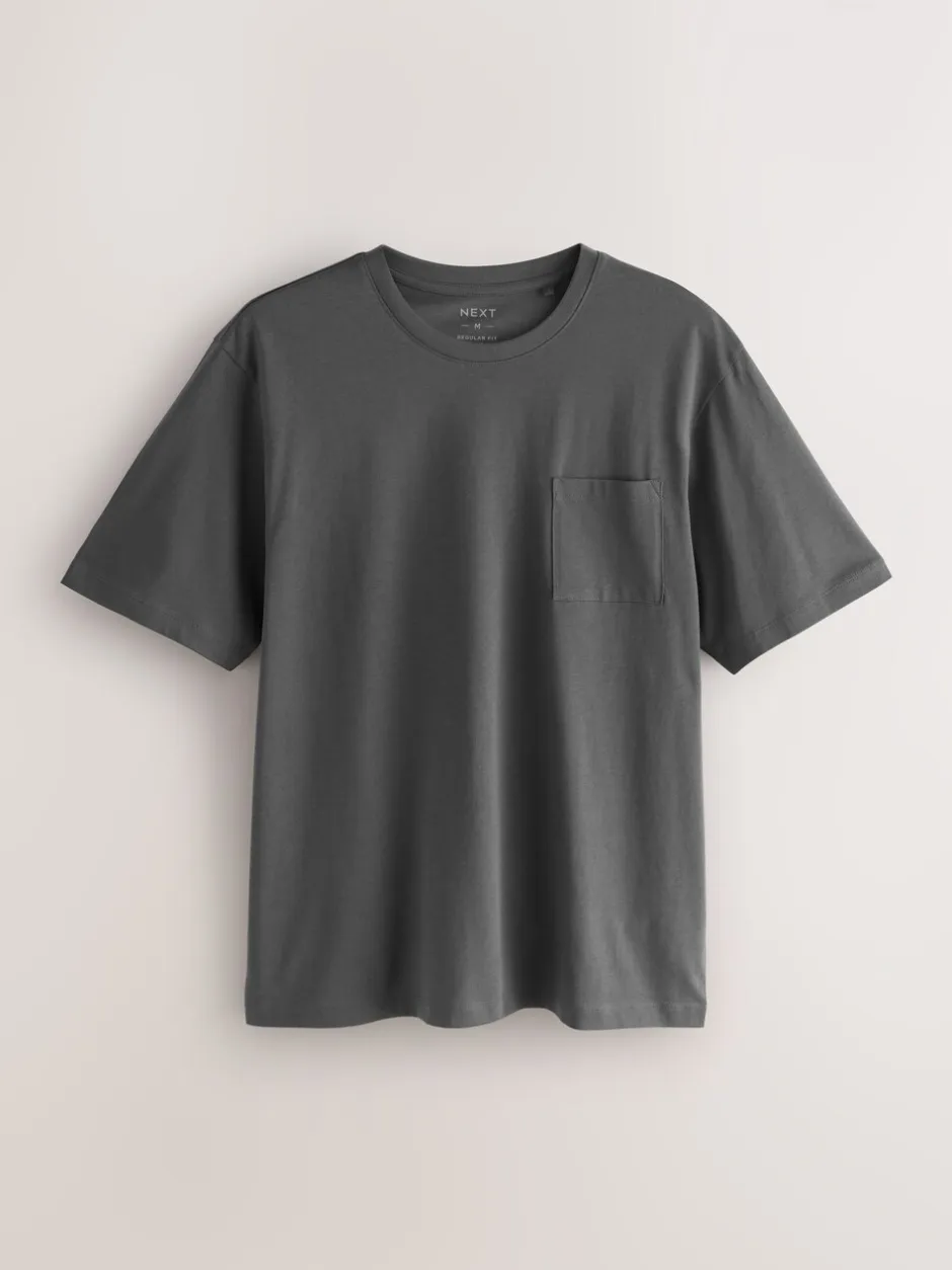Pyjama's|Next Saliegroen/leisteengrijs - Set van 2 jersey open lange pyjamaset