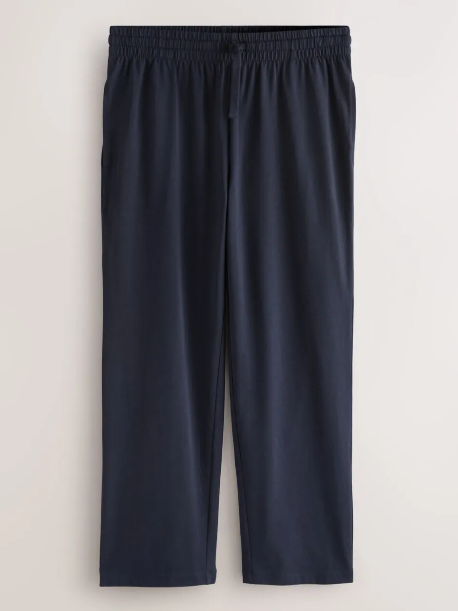 Pyjama's|Next Saliegroen/leisteengrijs - Set van 2 jersey open lange pyjamaset