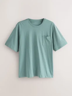 Pyjama's|Next Saliegroen/leisteengrijs - Set van 2 jersey open lange pyjamaset
