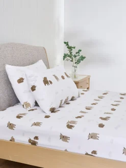 Beddenlakens En Kussenslopen|Next Schotse Hooglander Hoeslaken en Kussenslopen Set