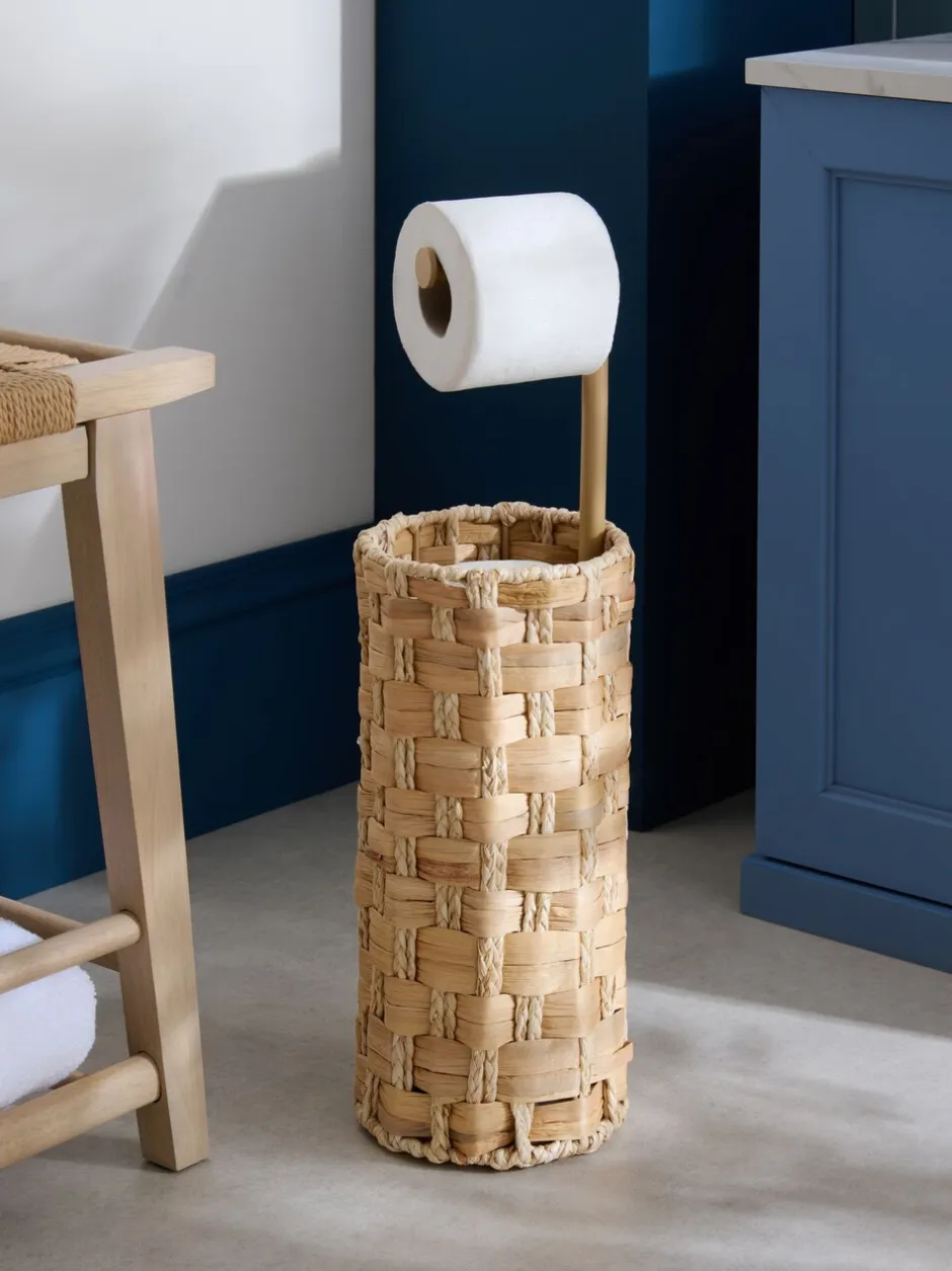 Badkameraccessoires|Next Seagrass Toilet Roll Holder