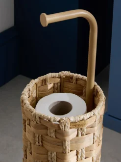 Badkameraccessoires|Next Seagrass Toilet Roll Holder