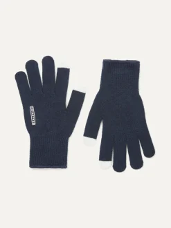 Mutsen, Sjaals En Handschoenen*Sealskinz Blue Hanworth Solo Merino Gloves