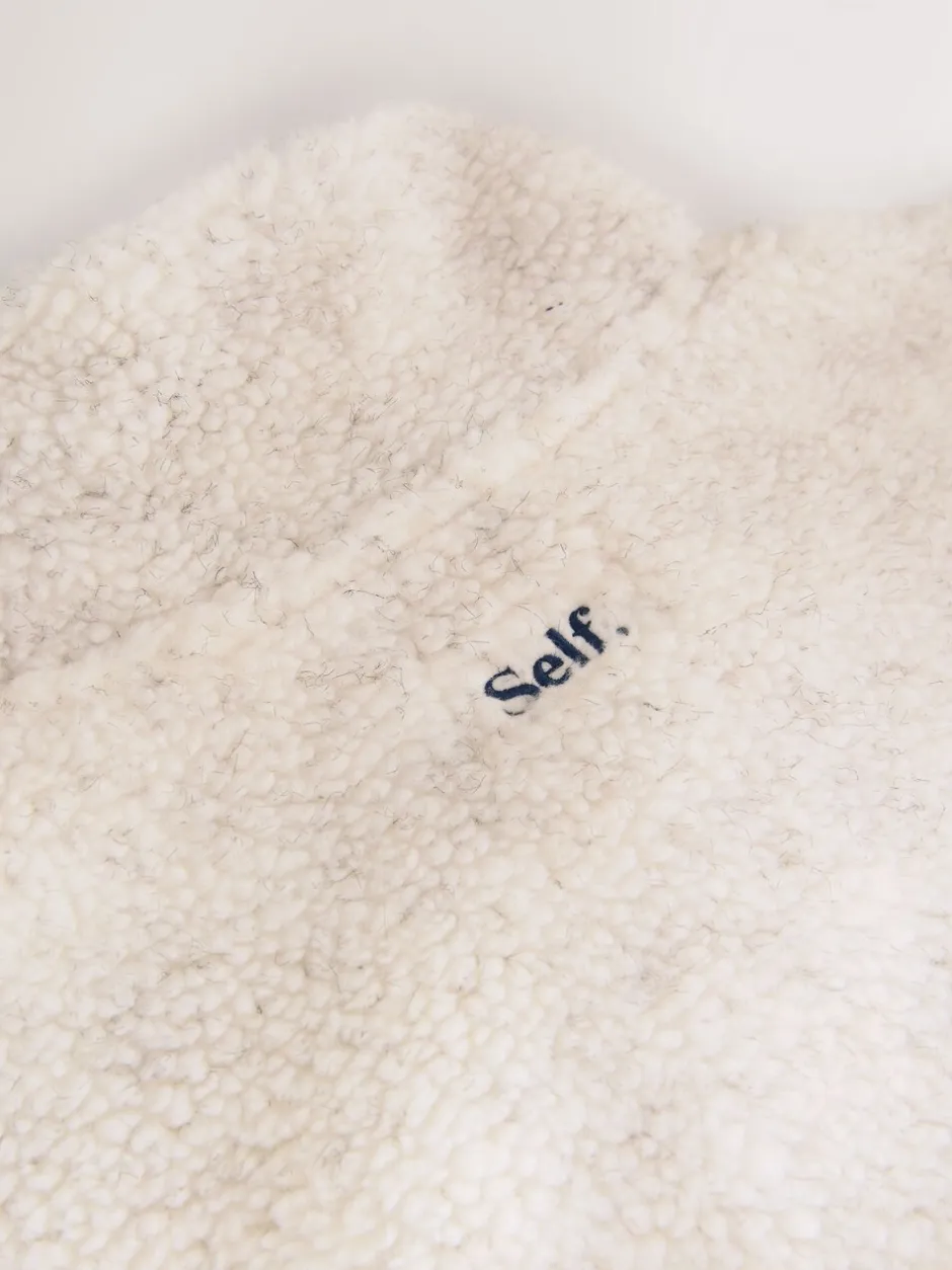 Hoody's En Sweatshirts|self. Buttons Neck Jumper