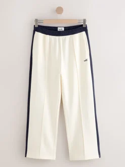 Leggings En Joggingbroeken*self. joggingbroek met wijde pijpen