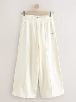 Leggings En Joggingbroeken*self. joggingbroek met wijde pijpen
