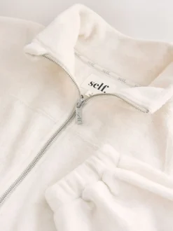 Hoody's En Sweatshirts*self. Polar fleece met volledige rits