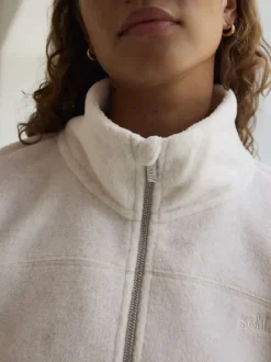 Hoody's En Sweatshirts*self. Polar fleece met volledige rits