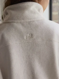 Hoody's En Sweatshirts*self. Polar fleece met volledige rits