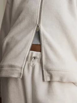 Hoody's En Sweatshirts*self. Polar fleece met volledige rits