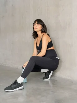 Leggings En Joggingbroeken|Moederschap|Seraphine - Zwarte zwangerschapslegging met buik- en rugondersteuning