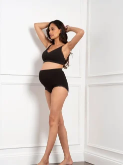 Onderbroeken|Seraphine Cotton Rib Jersey Maternity & Postpartum Briefs 5 Pack