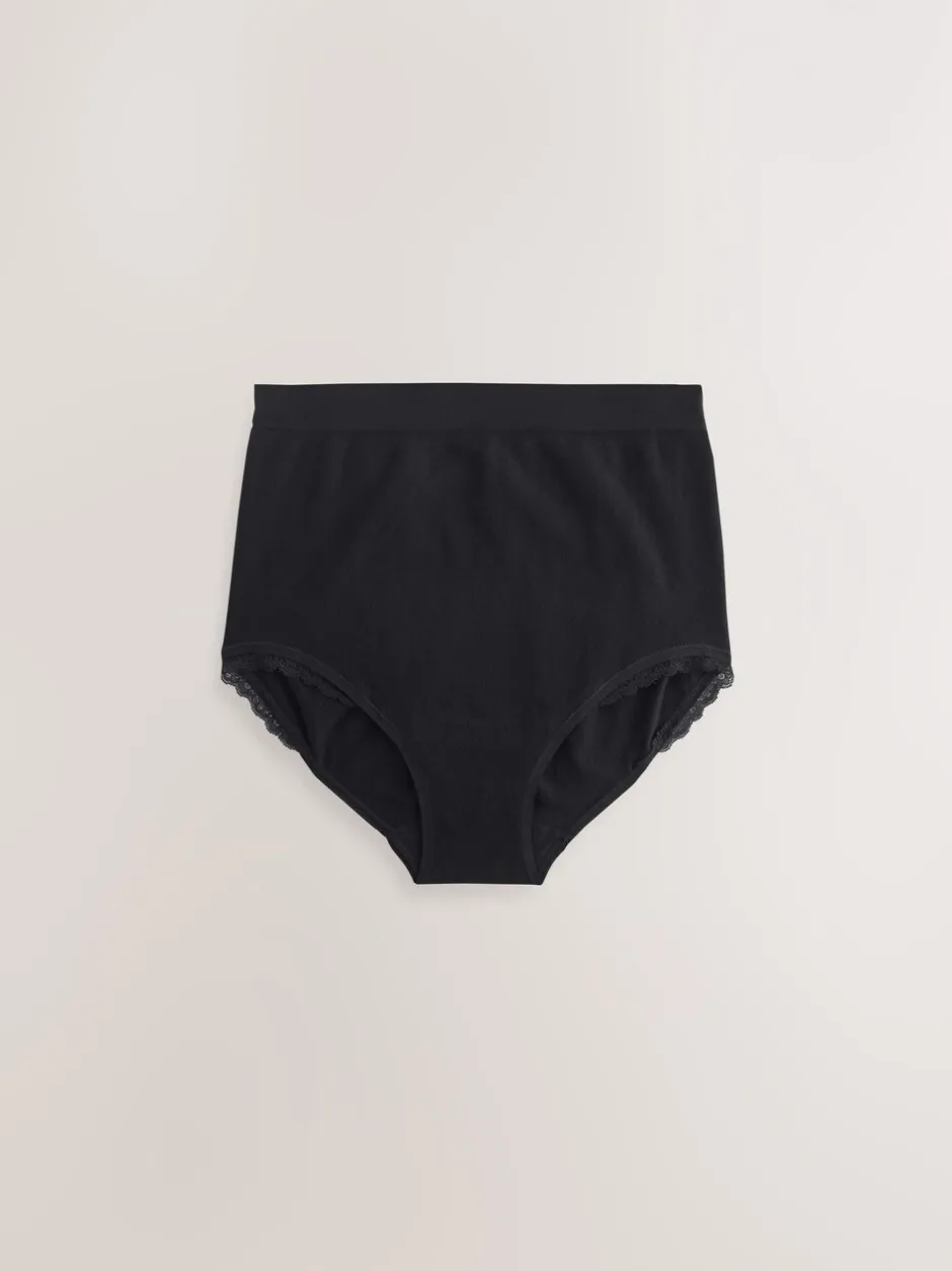 Onderbroeken|Seraphine Cotton Rib Jersey Maternity & Postpartum Briefs 5 Pack
