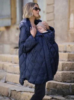 Jassen En Jacks|Moederschap|Seraphine Lightweight Quilted 3 in 1 Maternity & Babywearing Coat