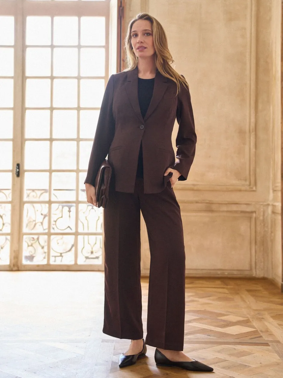 Jassen En Jacks|Moederschap*Seraphine Maternity Belted Blazer