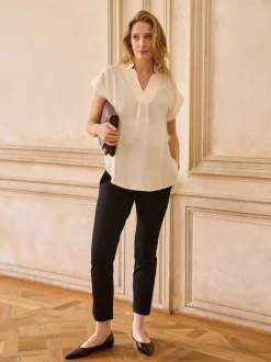Kostuums En Werkkleding|Broeken*Seraphine Maternity Work Black Trousers