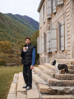 Jassen En Jacks*Seraphine Mens Babywearing Gilet