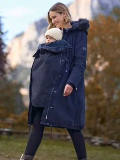 Jassen En Jacks|Moederschap|Seraphine Premium Sub-Zero donsgevulde 3-in-1 zwangerschaps- en draagparka