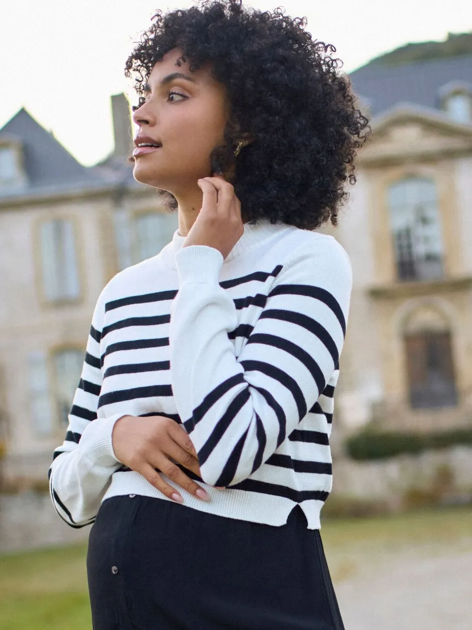Gebreide Kleding|Jurken*Seraphine zwangerschap & gebreide topjurk voor borstvoeding