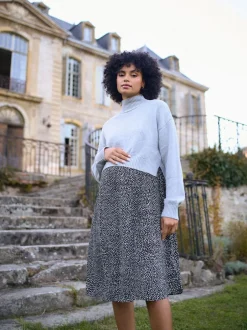 Gebreide Kleding|Jurken*Seraphine zwangerschap & gebreide topjurk voor borstvoeding