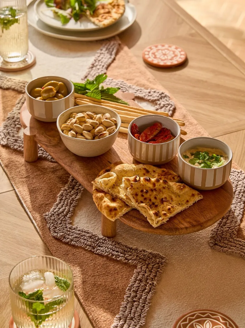 Tafelgerei|Next Serveerbord met houten poten