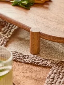 Tafelgerei|Next Serveerbord met houten poten