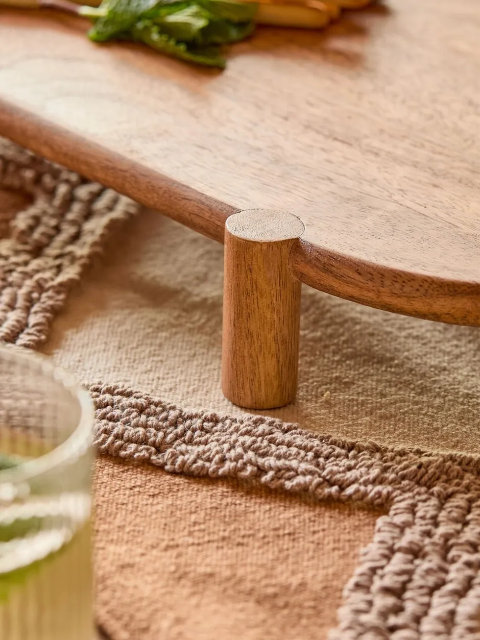 Tafelgerei|Next Serveerbord met houten poten