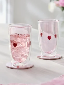 Glas*Next Set of 2 Double Walled Tumbler Glasses