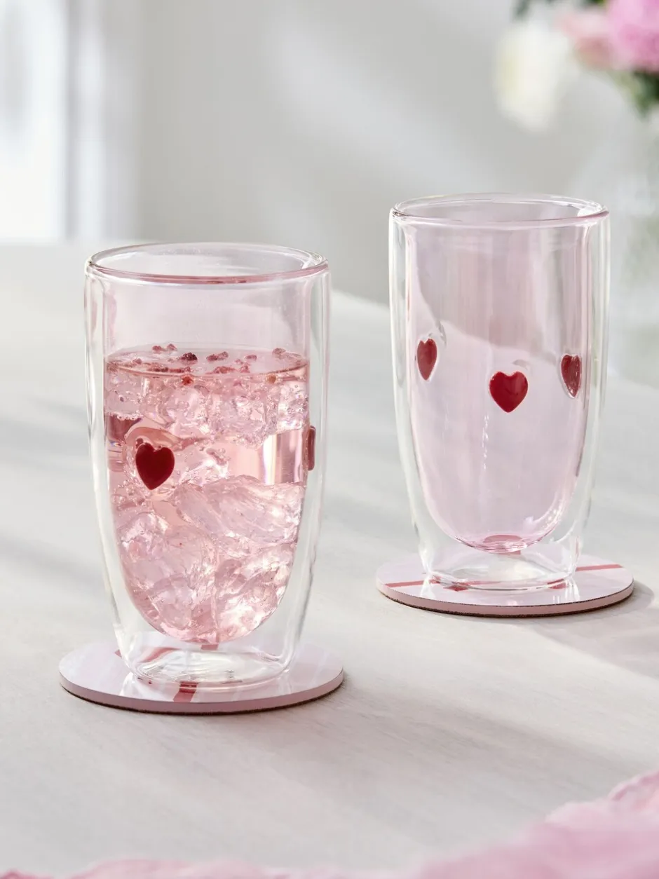 Glas*Next Set of 2 Double Walled Tumbler Glasses