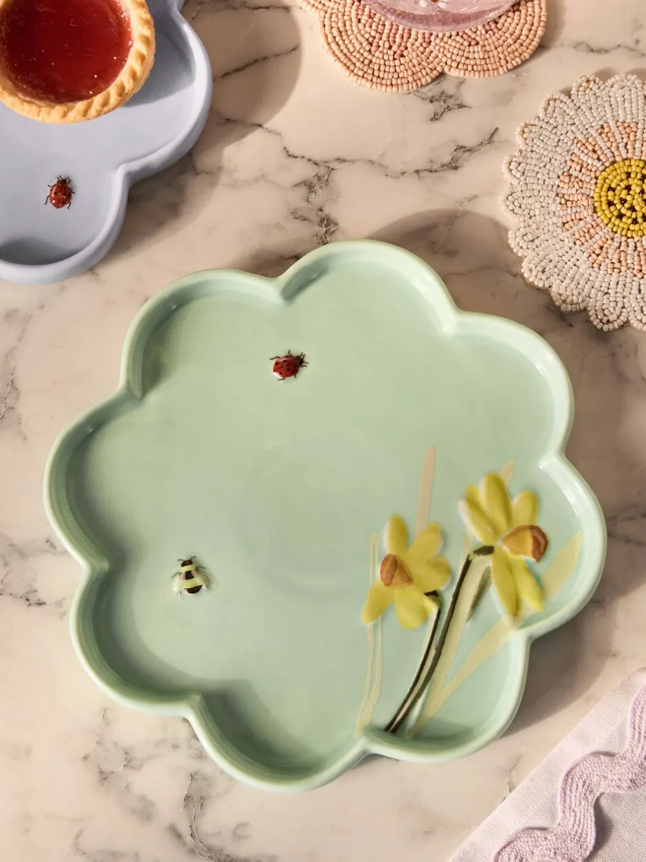 Tafelgerei|Eetservies En Pastaschalen*Next Set of 4 Flower