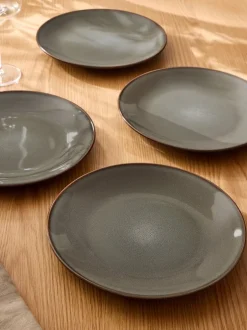 Eetservies En Pastaschalen*Next Set of 4 Hampton Dinner Plates