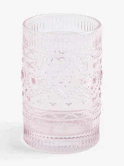 Glas|Tafelgerei*Next Set of 2 Heart Pressed Tumbler Glasses