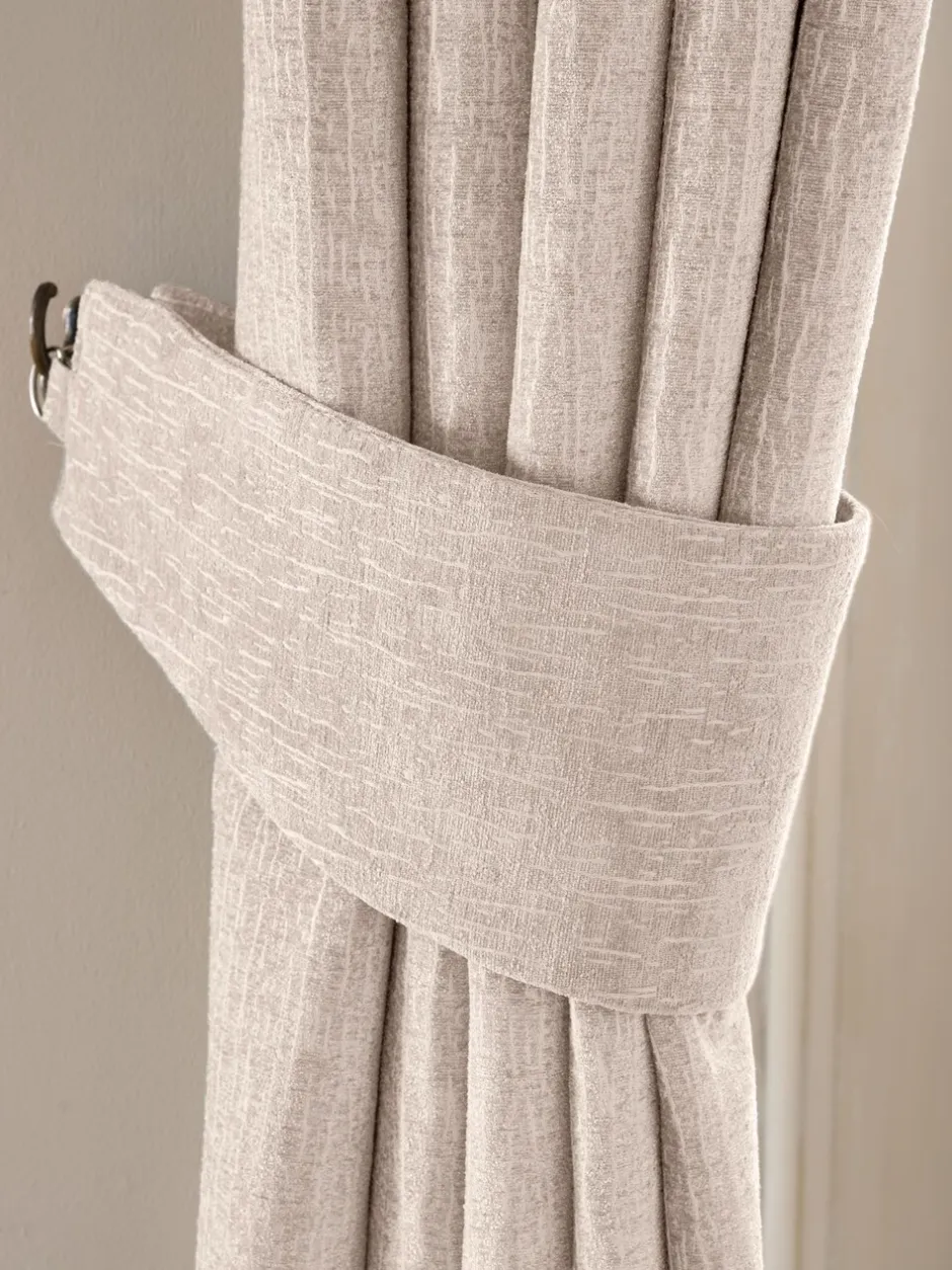 Gordijnroedes En -Accessoires*Next Set of 2 Heavyweight Chenille Curtain Tie Backs Natuurlijk licht