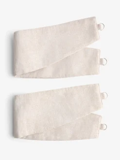 Gordijnroedes En -Accessoires*Next Set of 2 Heavyweight Chenille Curtain Tie Backs Natuurlijk licht
