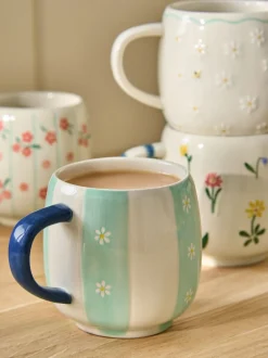 Mokken En Koppen|Tafelgerei|Next Set of 4 Maisie Floral Stacking Mugs