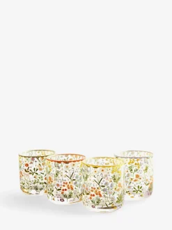 Glas|Tafelgerei*Next Set of 4 Maisie Floral Tumbler Glasses