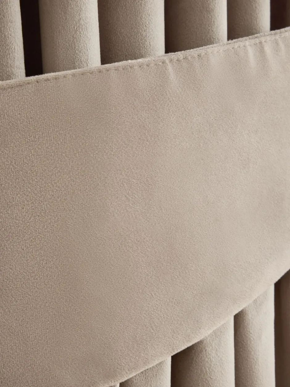 Gordijnroedes En -Accessoires*Next Set of 2 Matte Velvet Curtain Tie Backs Naturel beigebruin