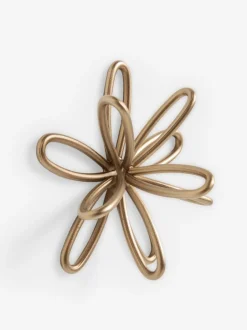 Canvassen En Kunst Voor Aan De Wand*Next Set of 3 Metal Flower Wall Plaques